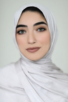 Matte Satin Hijab-Vanilla