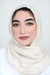 Gold Dust Light Hijab-Beige