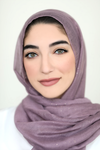 Gold Dust Light Hijab-Mauve