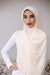 Basic Size Chiffon Hijab-Beige