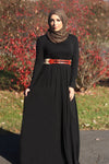 Black Essential Maxi Dress