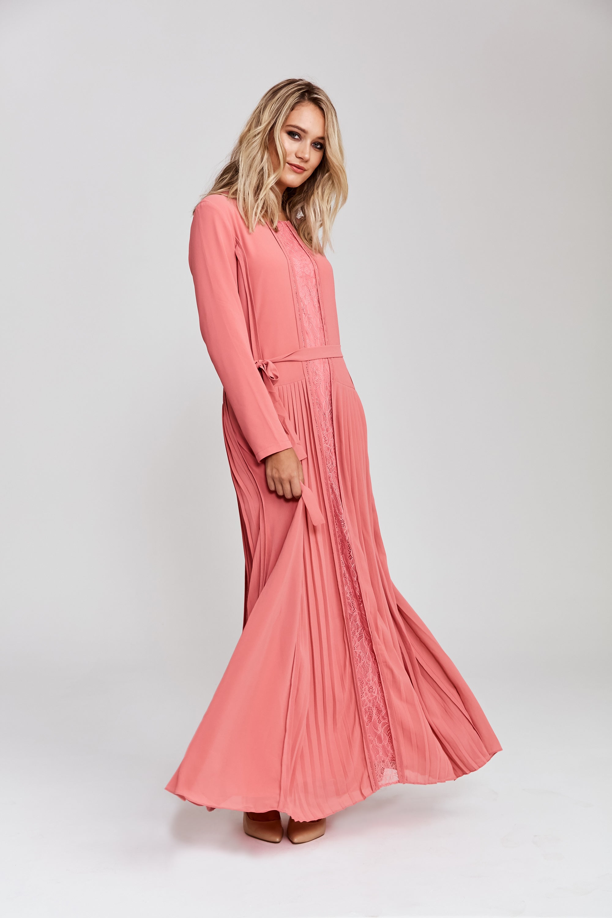 Dusty Rose Gardens Dress