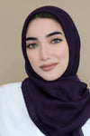 Luxury Light Maxi Hijab-Dark Purple