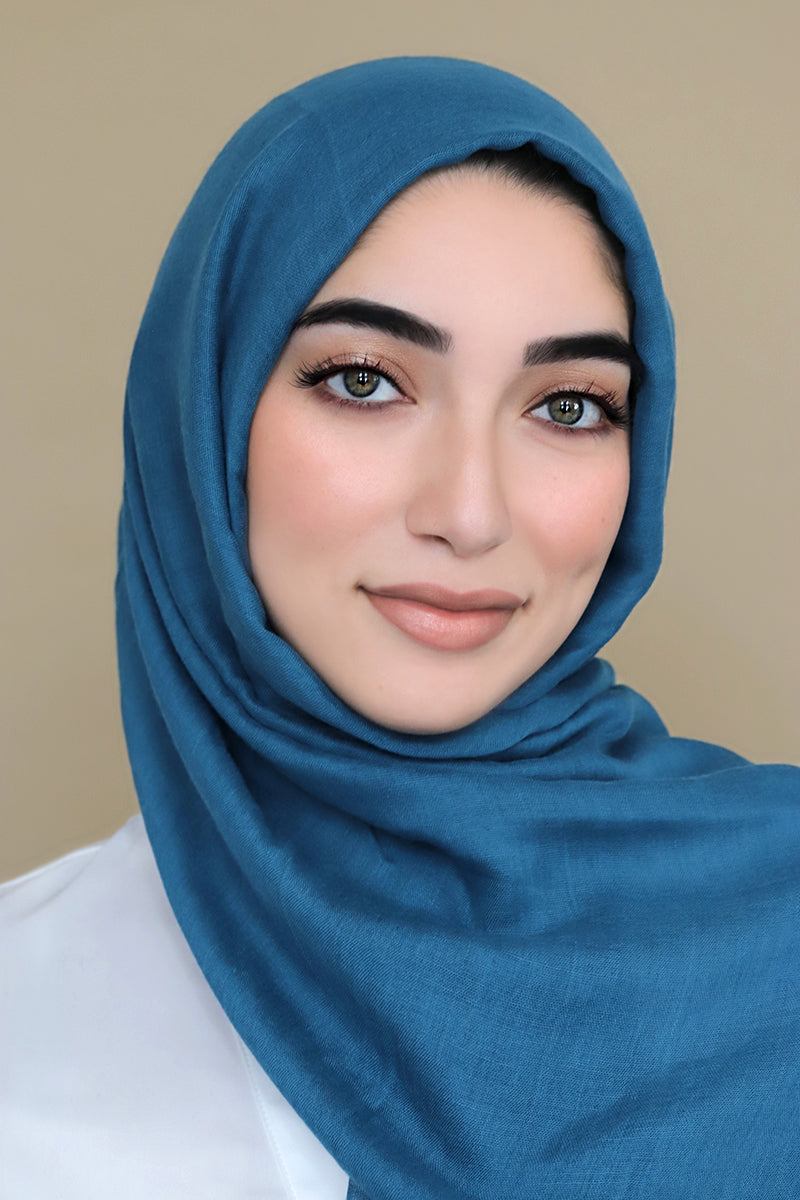 Luxury Light Maxi Hijab-Turquoise