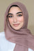 Luxury Light Hijab-Dark Mauve