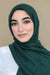 Luxury Light Maxi Hijab-Emerald Green