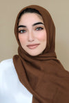 Luxury Light Maxi Hijab-Light Brown