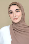 Matching Hijab Set-Taupe