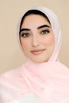 Perfect Vision Signature Chiffon Hijab-Pink