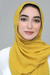 Stone Edge Chiffon Hijab-Mustard