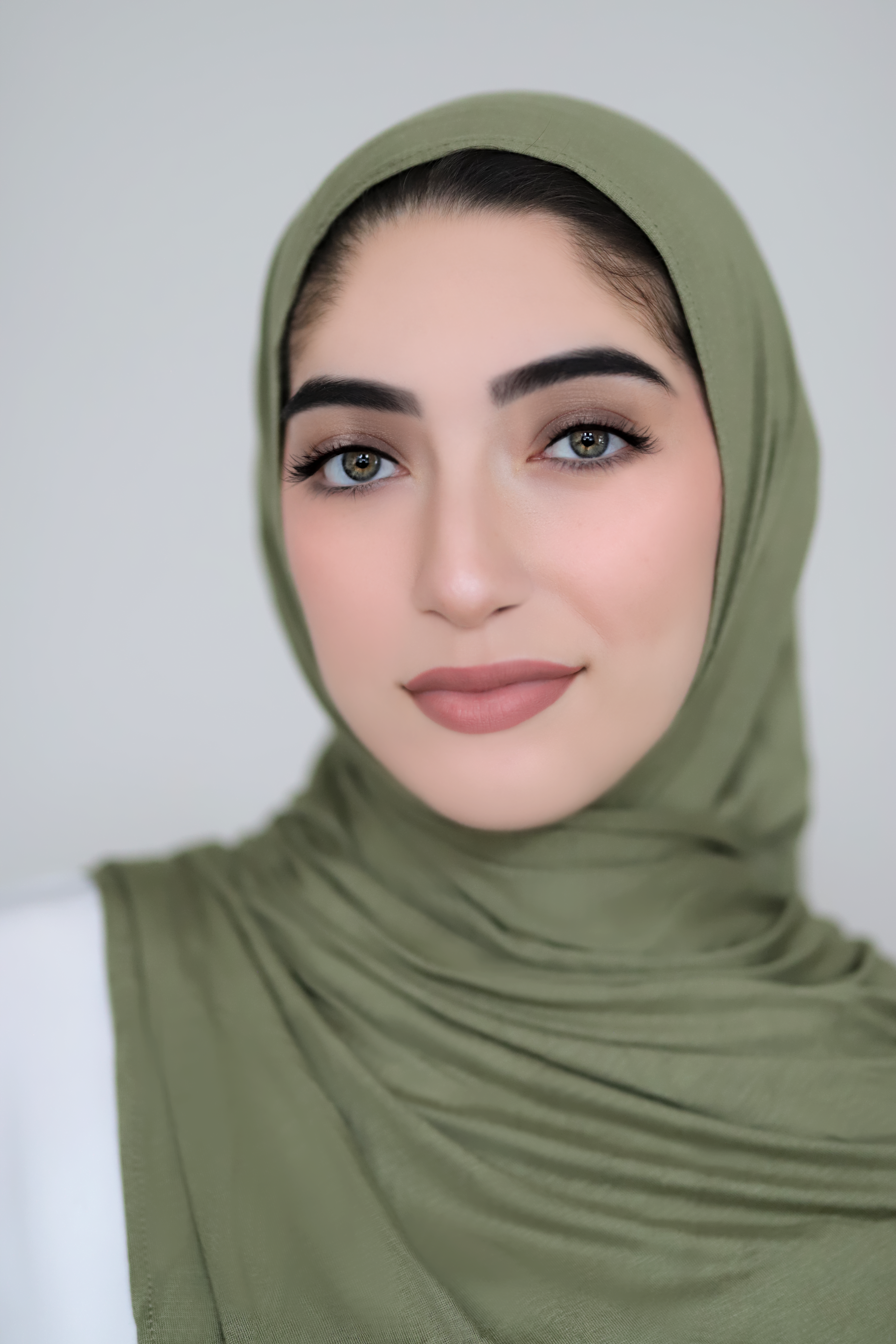 Instant Jersey Hijab-Olive