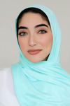 Luxury Jersey Hijab-Mint