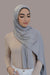Small Jersey Hijab-Light Gray