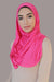 Instant Jersey Hijab-Fushcia