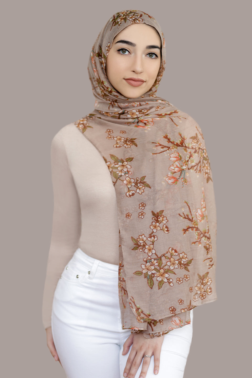 Field Of Dreams Light Hijab-Tan