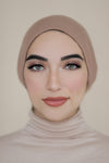 Hijab Cap-Tan