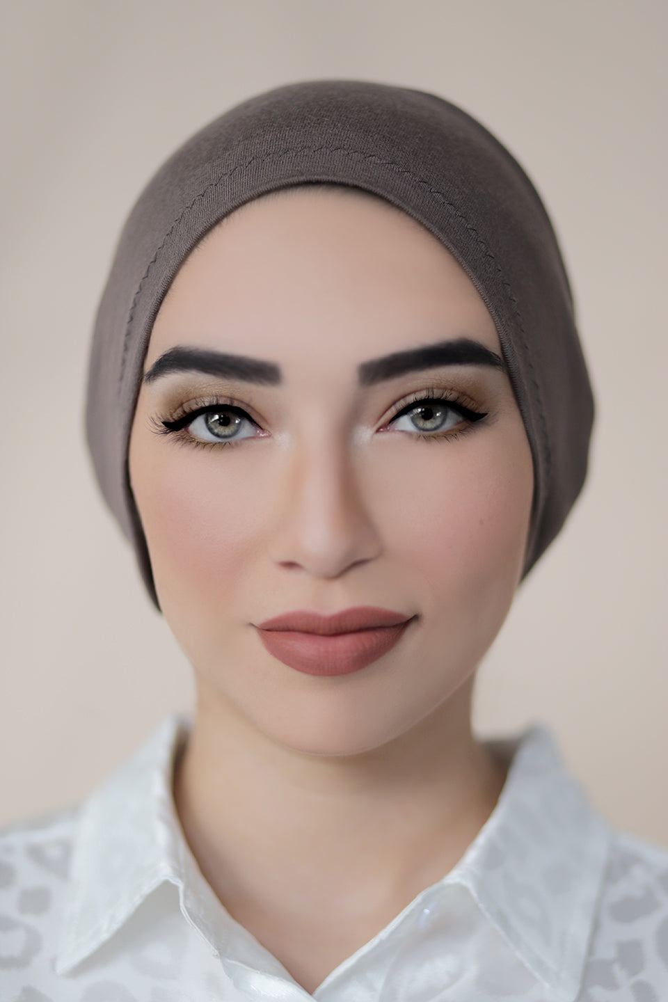 Hijab Cap-Taupe