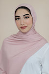 Luxury Jersey Hijab-Rose PInk