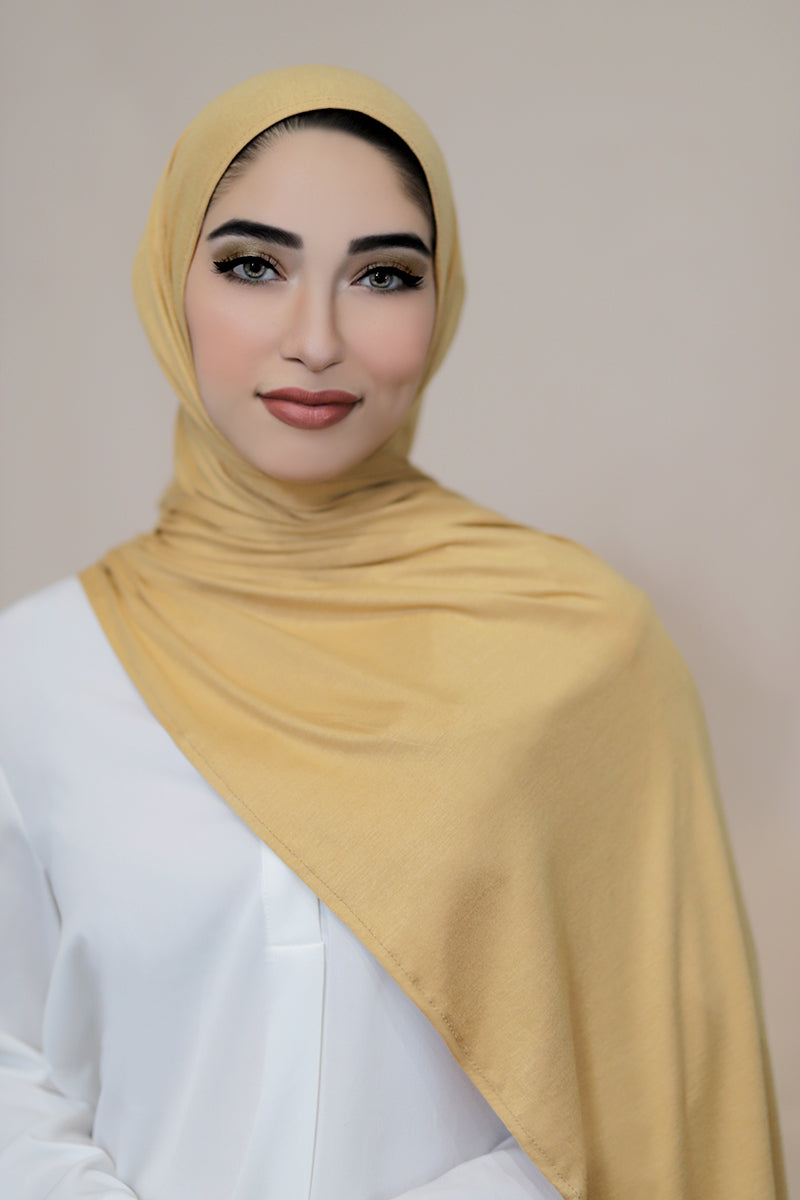 Instant Jersey Hijab-Nude