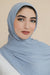 Luxury Jersey Hijab-Faded Denim
