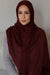 Premium Cotton Light Hijab-Plum