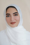 Essential Cotton Light Hijab-White