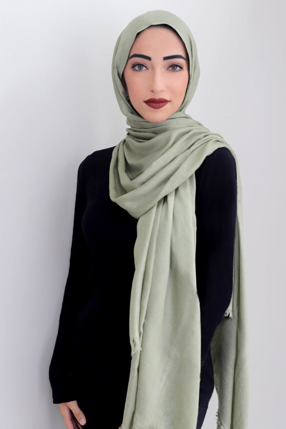 Lavish Modal Hijab-Olive