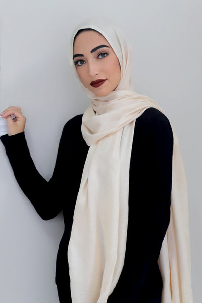 Lavish Modal Hijab-Gold