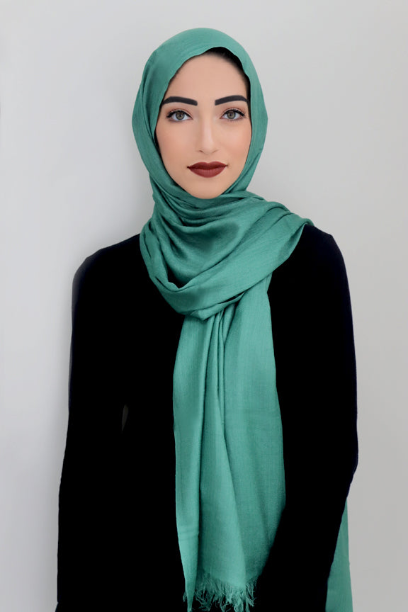 Lavish Modal Hijab-Emerald