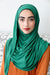 Instant Jersey Hijab-Emerald