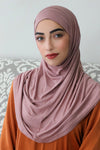 Jersey Two Piece Amira Hijab-Dusty Rose