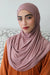 Jersey Two Piece Amira Hijab-Dusty Rose