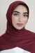 Luxury Jersey Hijab-Plum