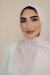 Luxury Jersey Hijab-Ivory