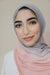 Small Ombre Jersey Hijab-Gray Peach