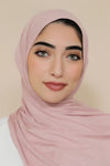 Small Jersey Hijab-Rose