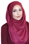 Luxury Light Maxi Hijab-Magenta