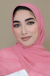 Basic Chiffon Hijab-Rouge