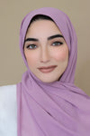 Basic Chiffon Hijab-Lilac