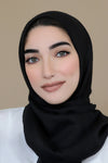 Luxury Light Maxi Hijab-Black