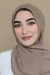 Luxury Light Maxi Hijab-Taupe
