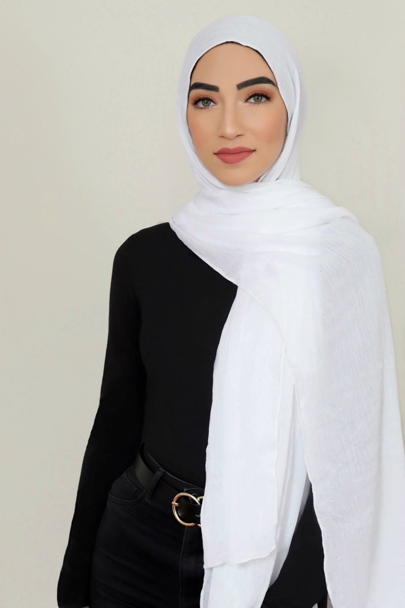 Essential Rayon Hijab-White