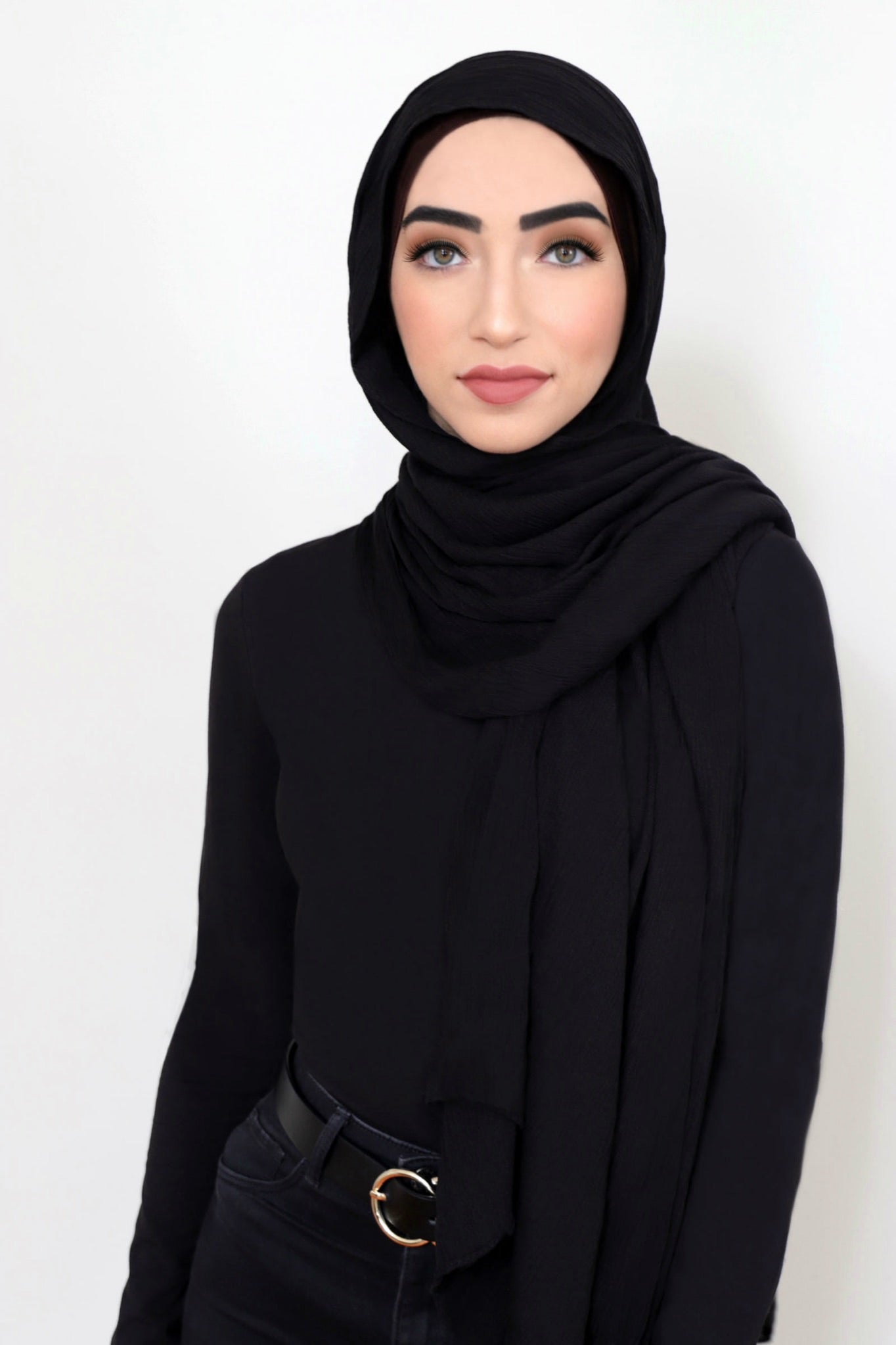 Essential Rayon Hijab-Black